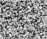Domino black white and gray epoxy flake blend